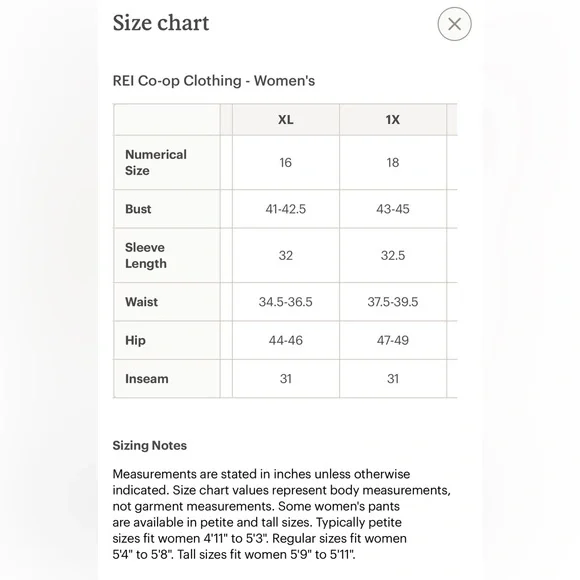 REI Nylon Cargo Shorts Womens Size 16 XL Dark Grey UPF 50 Secure Pockets Outdoor - Picture 5 of 11